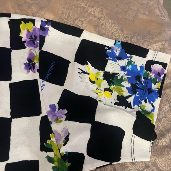 Off White Mens Check Flowers Multicolor Sz XXL - Picture 7 of 12